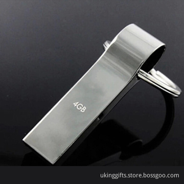 New Shiny Mini Metal USB USB Flash Pen Drive with Flash Disk